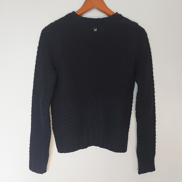 Lole black knit crewneck sweater - XS - Picture 4 of 6